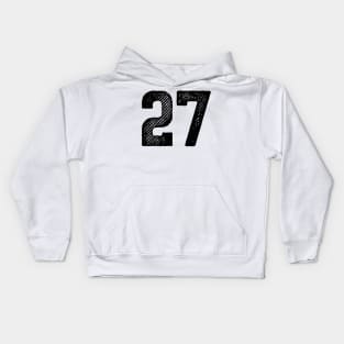 Rough Number 27 Kids Hoodie